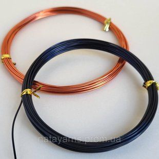 Дріт 1 мм чорна фото